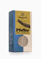 Pfeffer schwarz gemahlen bio 50 g – Unverzichtbares...