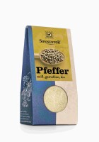 Pfeffer weiß gemahlen bio 35 g – Fein...