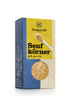 Senfkörner gelb ganz bio 120 g – Vielseitiges...