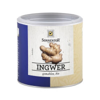 Ingwer gemahlen bio 180 g Gastrodose – Aromatisches Bio-Gewürz