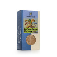 5-Gewürze-Pulver bio 55 g – Chinesische...