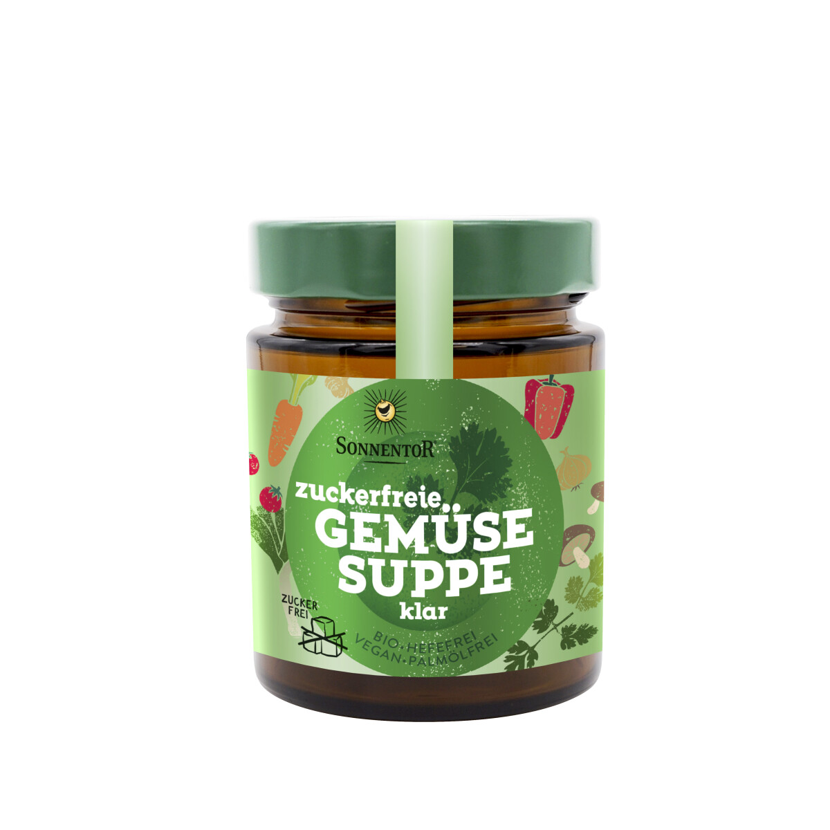 Zuckerfreie Gemüsesuppe bio 120 g, Glas, 4,69