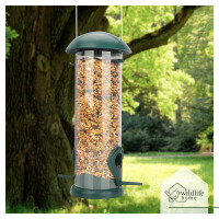 Vogelfuttersäule für Körnerfutter | versch. Größen 3