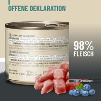 Feines Menue für Katzen - Huhn mit Fasan & Blaubeer