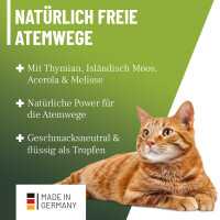 ReaVet Hustensaft Tropfen für Katzen 50ml – Nat&u
