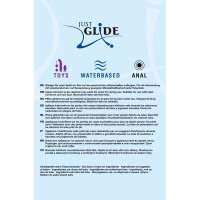 Just Glide Vorteilspack – 3 vegane Gleitgele im Gro&sz