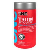 ONE Tattoo Touch Kondome – farbig & strukturiert (