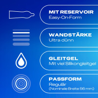 Durex Hautnah Extra Feucht Kondome – ultradünn (1
