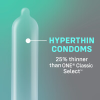 ONE Vanish Hyperthin Kondome – 25 % dünner (12 St